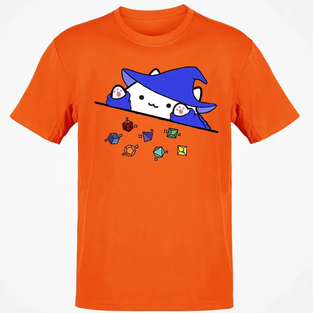 Cat Throws Dices Classic Unisex T-Shirt - 9