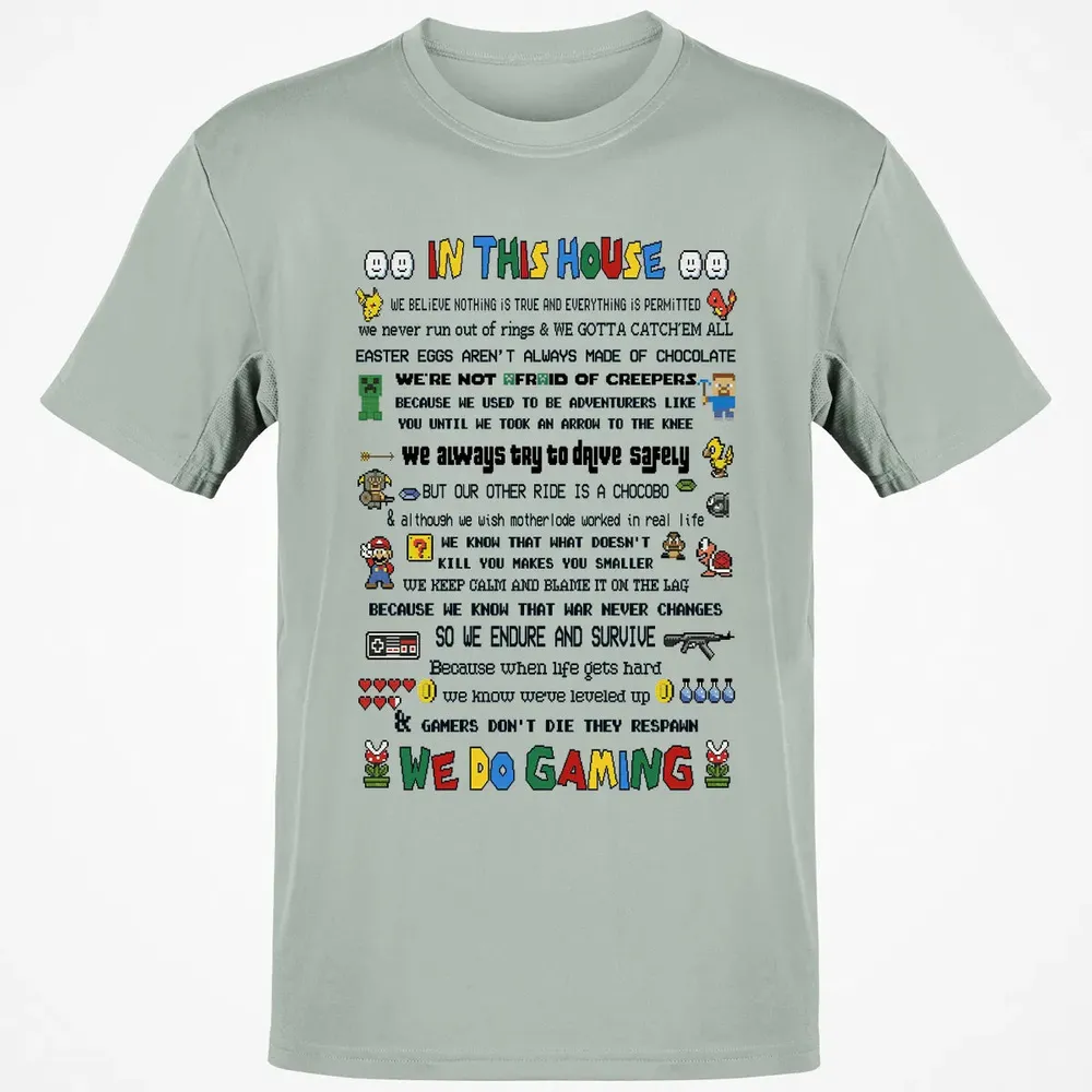 In This House We Do Gaming Classic Unisex T-Shirt - 3