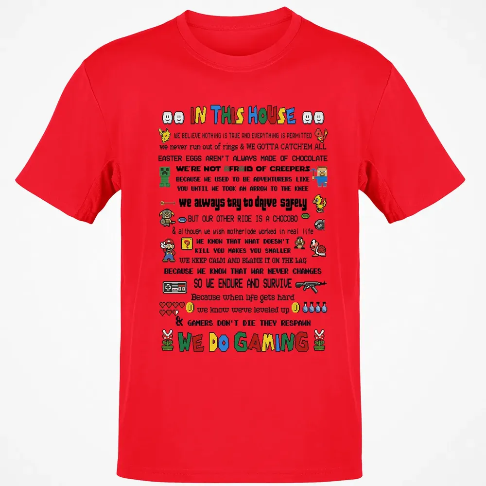 In This House We Do Gaming Classic Unisex T-Shirt - 11