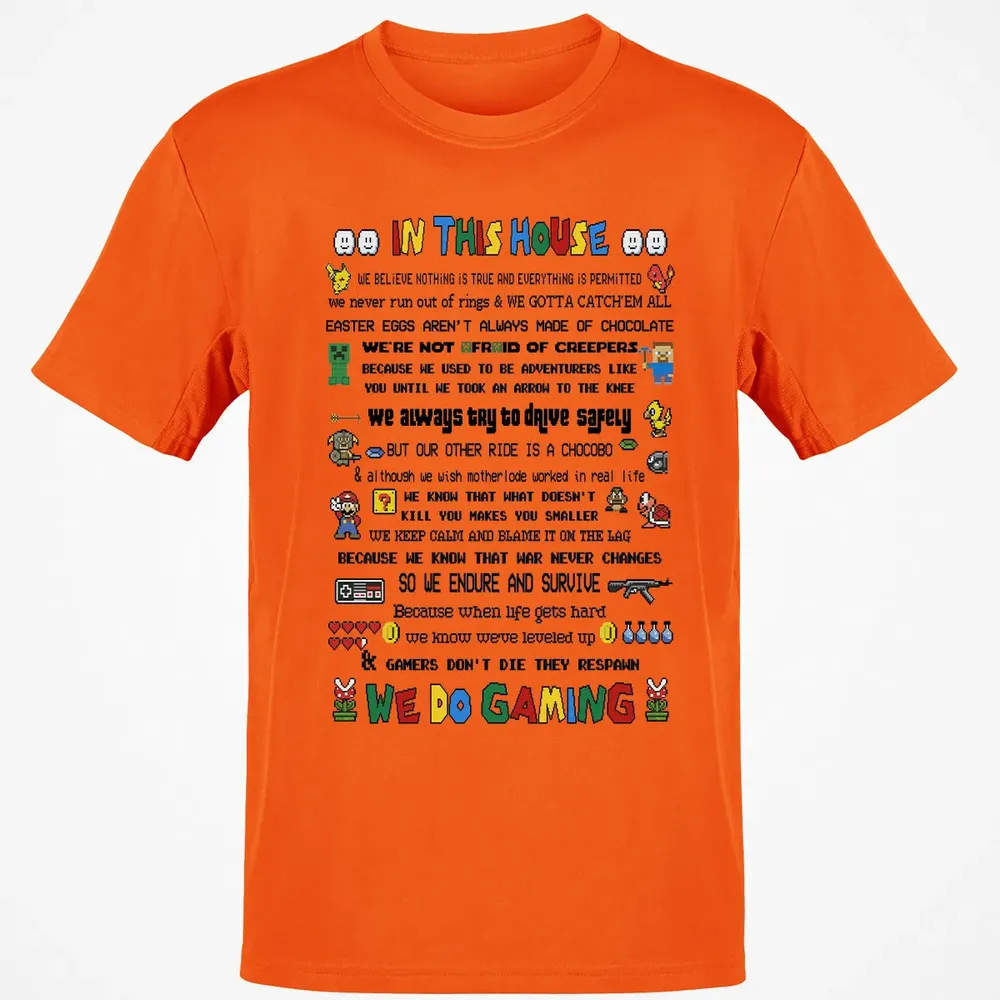 In This House We Do Gaming Classic Unisex T-Shirt - 9