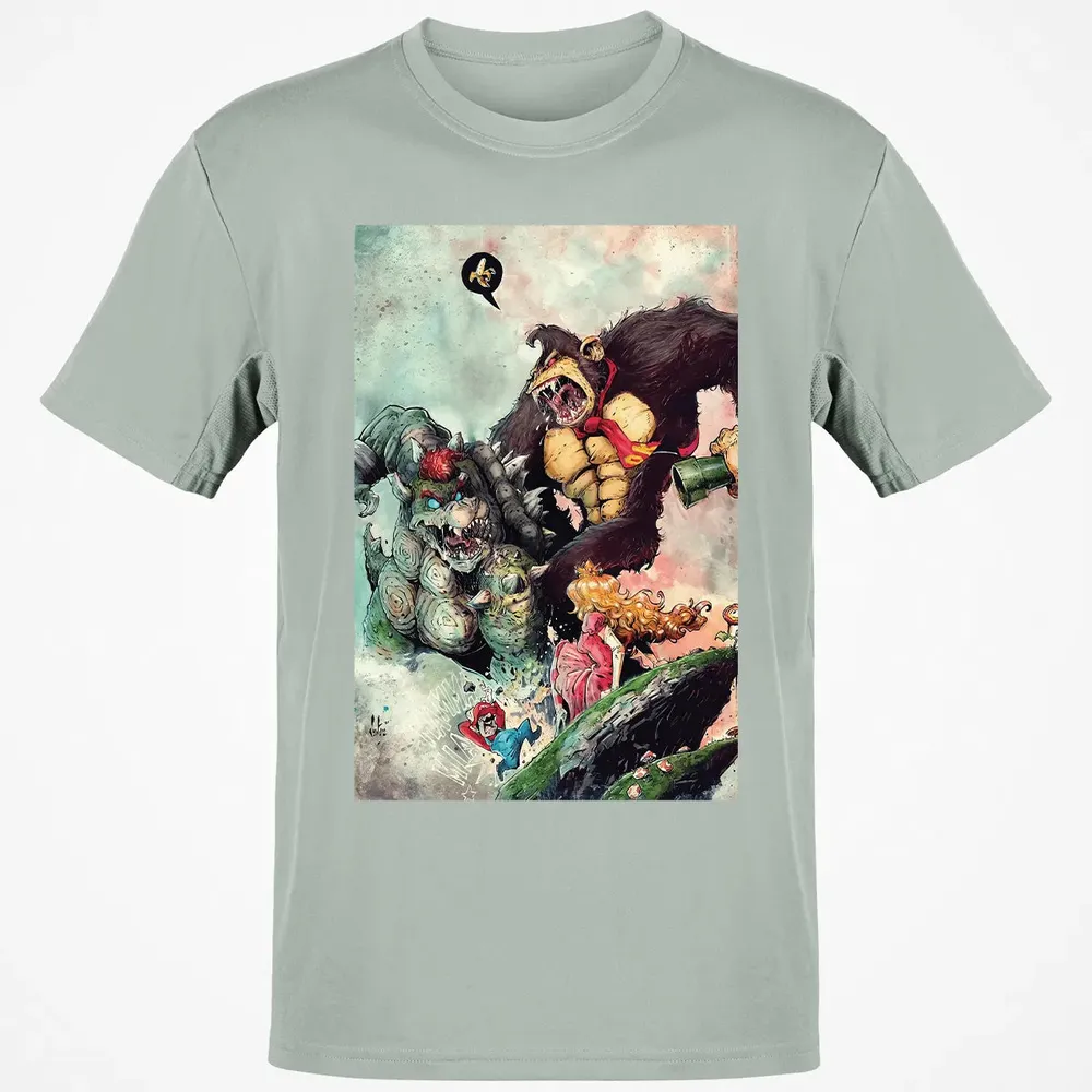 Bowser vs DK Kong Classic Unisex T-Shirt - 3