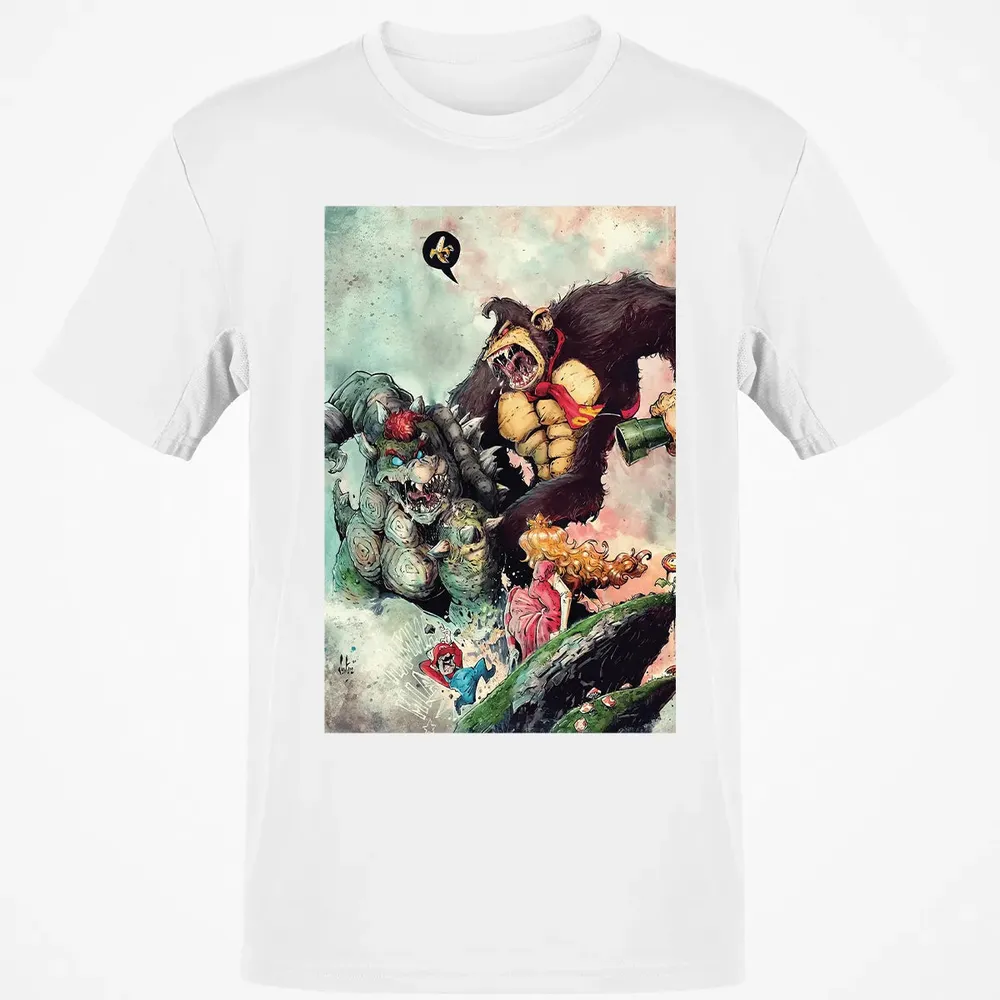 Bowser vs DK Kong Classic Unisex T-Shirt - 13