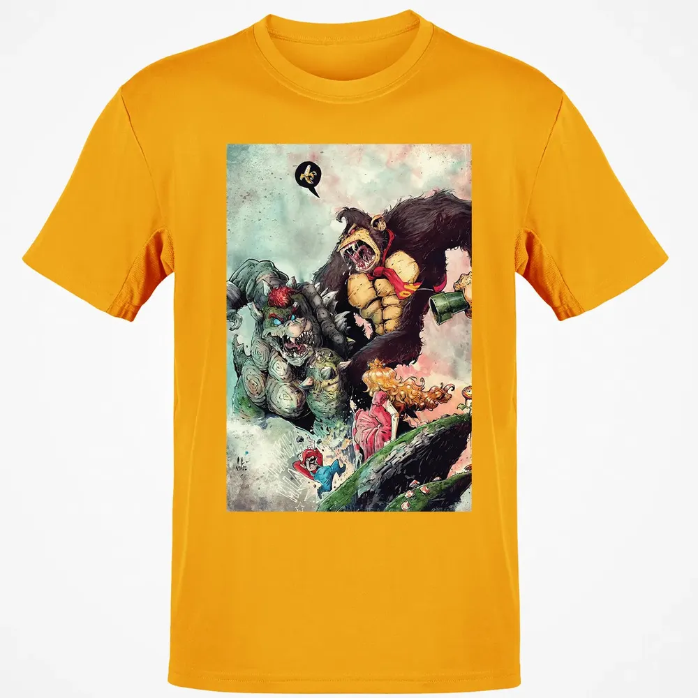 Bowser vs DK Kong Classic Unisex T-Shirt - 5