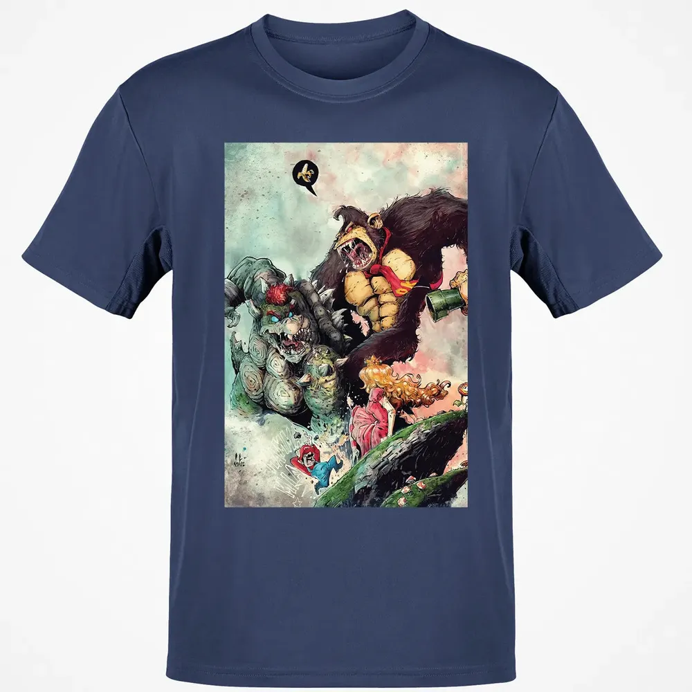 Bowser vs DK Kong Classic Unisex T-Shirt - 8