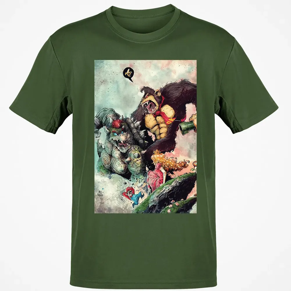 Bowser vs DK Kong Classic Unisex T-Shirt - 7