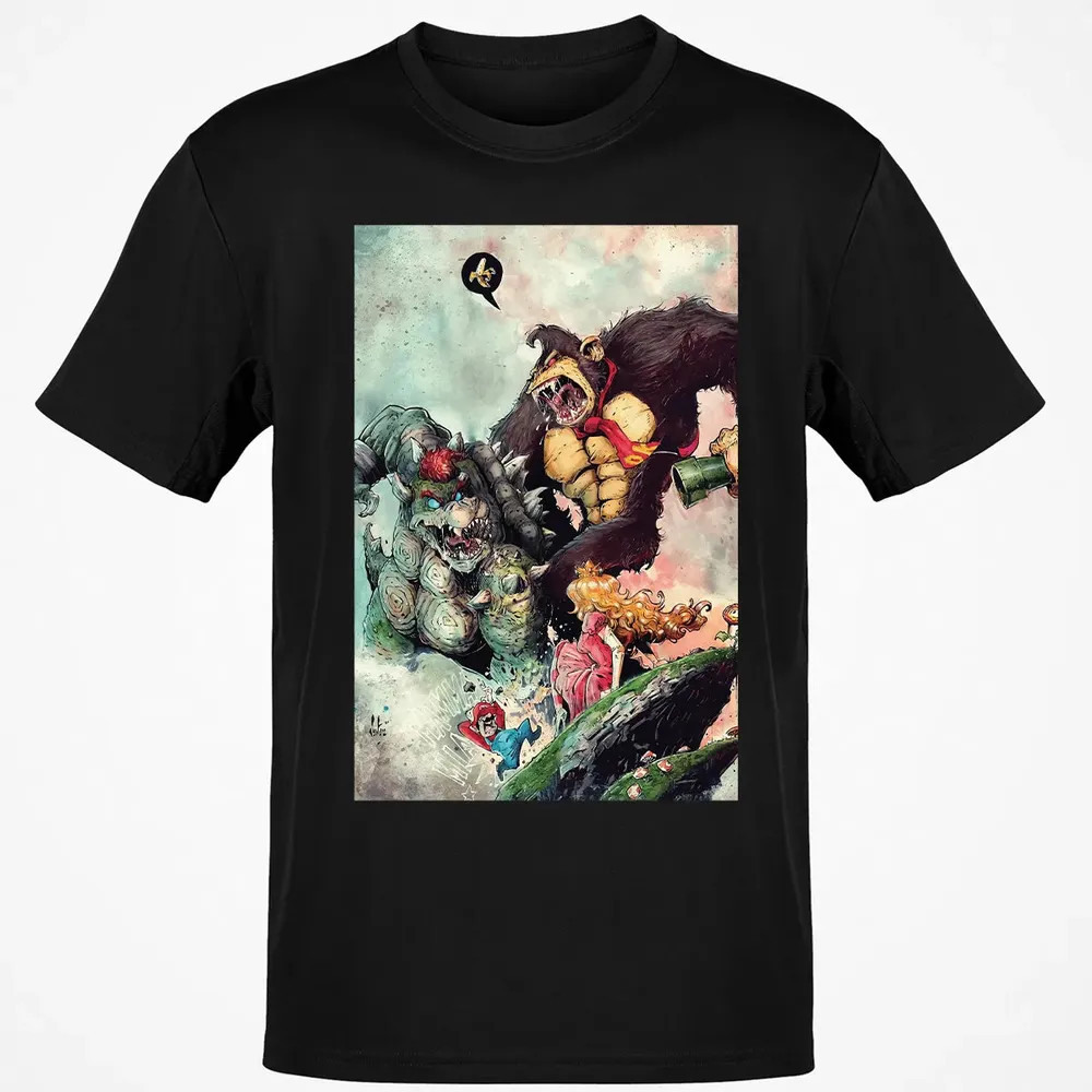 Bowser vs DK Kong Classic Unisex T-Shirt - 2