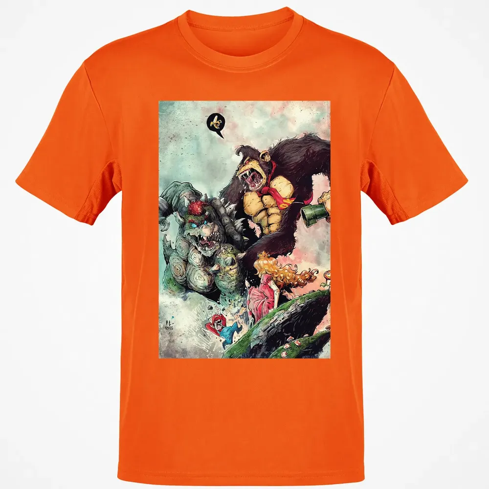 Bowser vs DK Kong Classic Unisex T-Shirt - 9