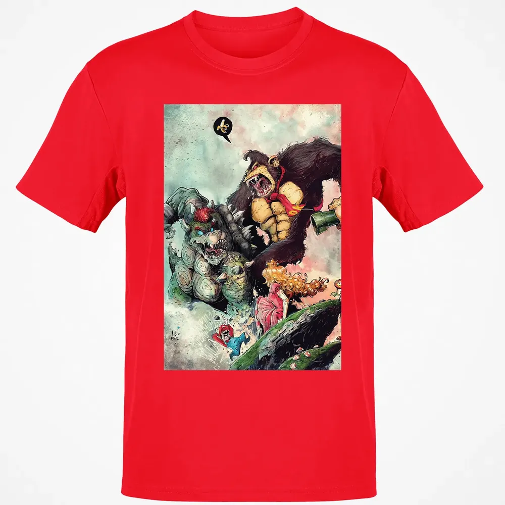 Bowser vs DK Kong Classic Unisex T-Shirt - 11