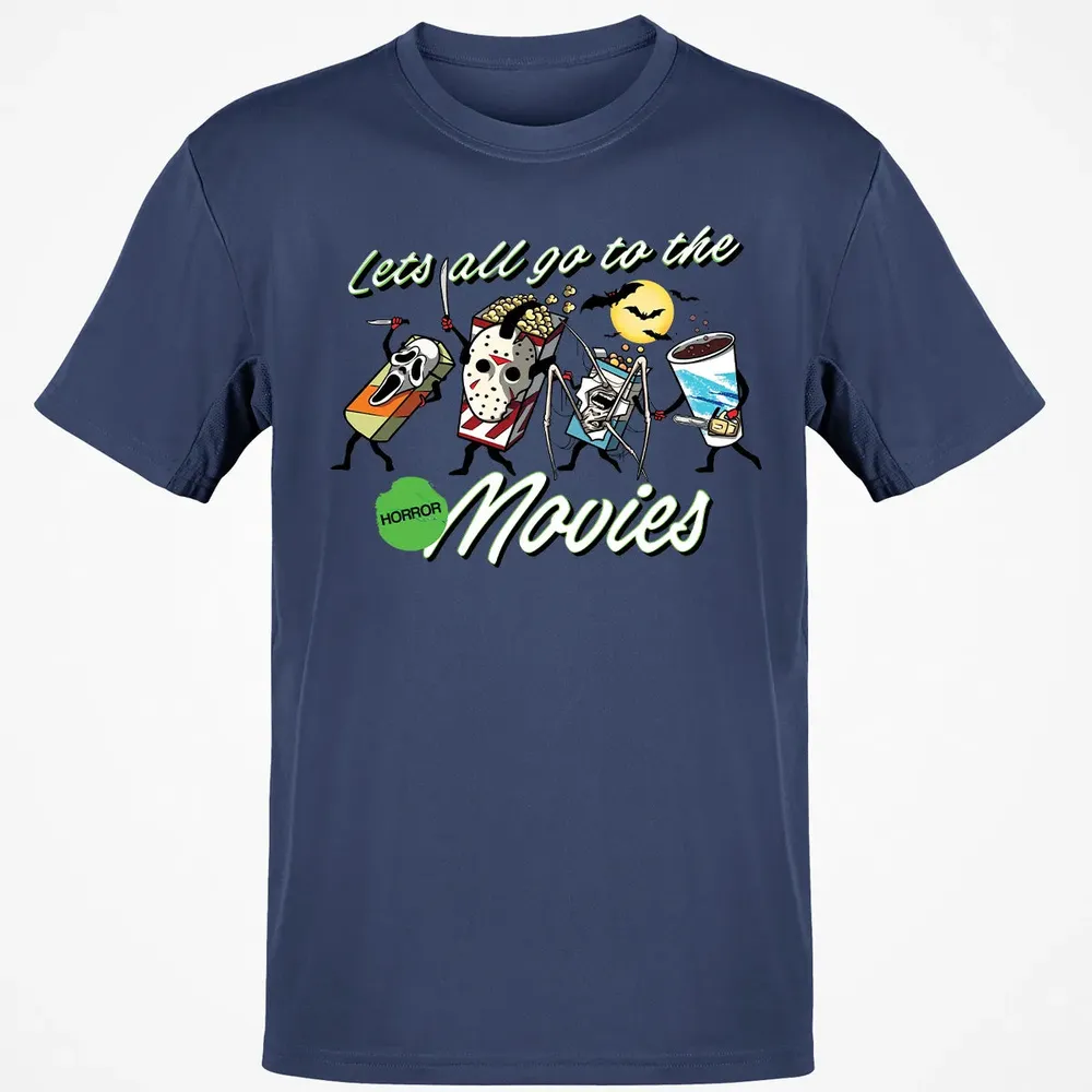 All Go To The Horror Movies Classic Unisex T-Shirt - 8