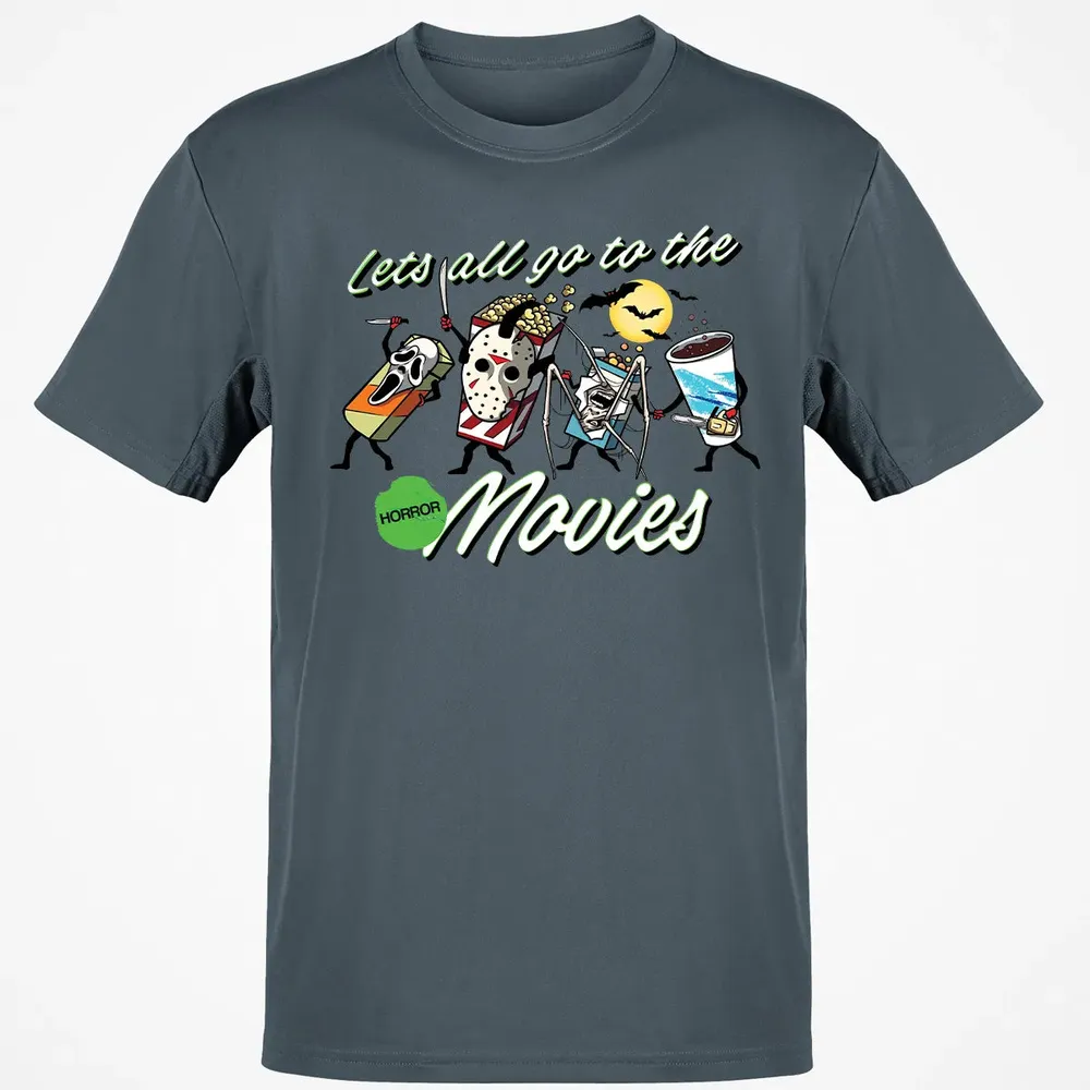 All Go To The Horror Movies Classic Unisex T-Shirt - 4