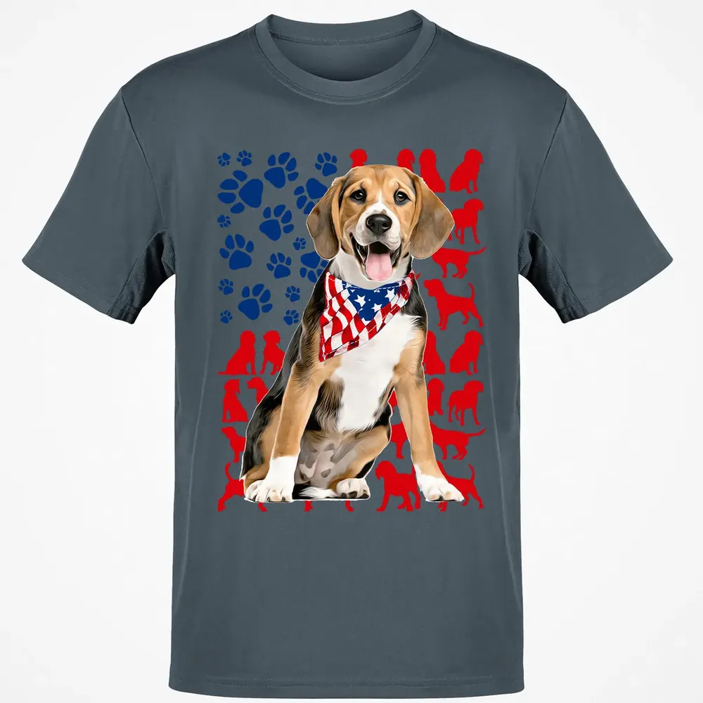 Beagles 4th Of July Classic Unisex T-Shirt - 4
