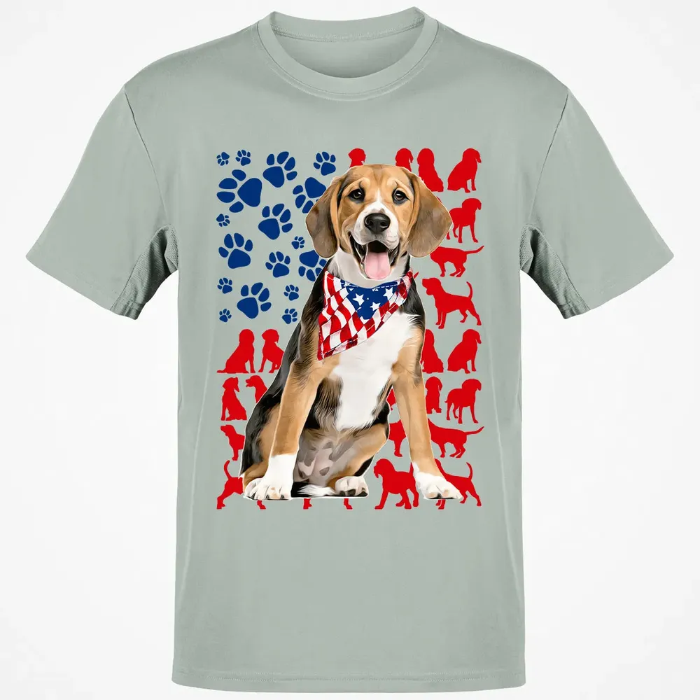 Beagles 4th Of July Classic Unisex T-Shirt - 3
