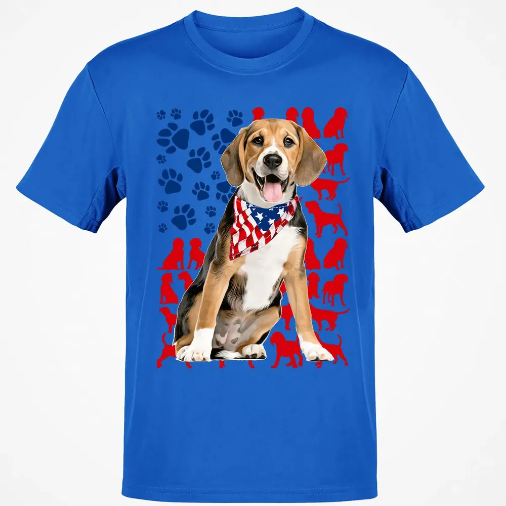 Beagles 4th Of July Classic Unisex T-Shirt - 12