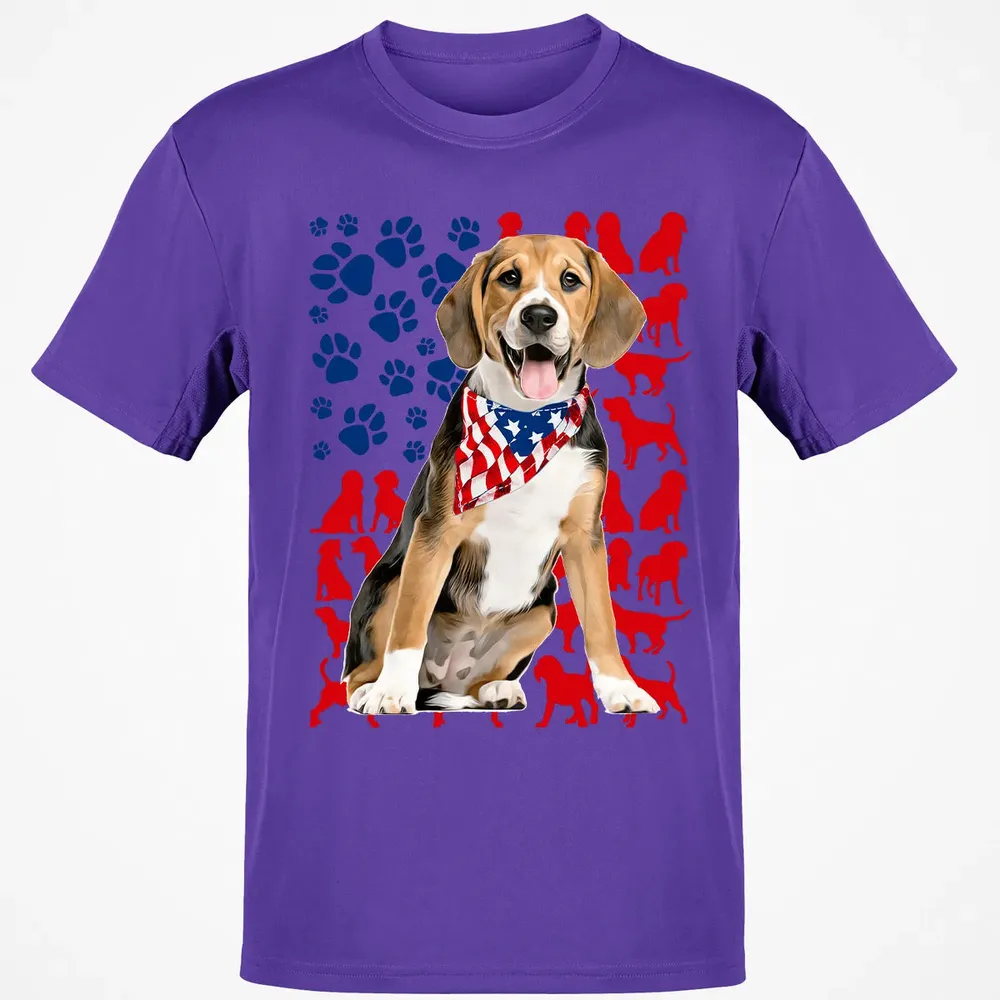 Beagles 4th Of July Classic Unisex T-Shirt - 10