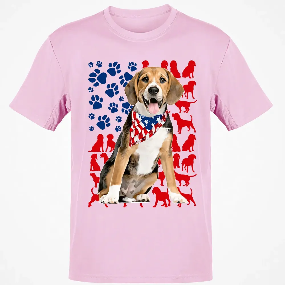 Beagles 4th Of July Classic Unisex T-Shirt - 6
