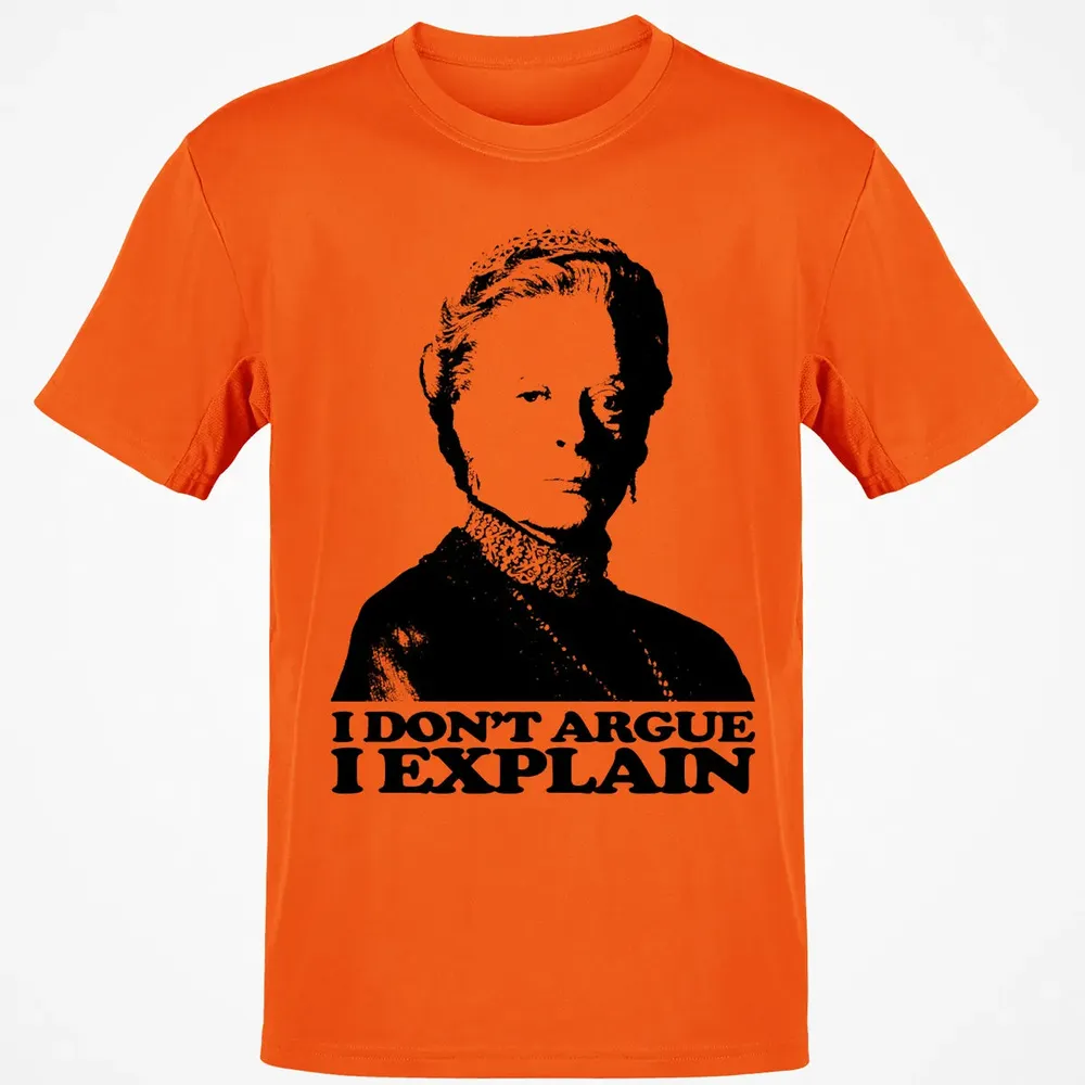 I Dont Argue I Explain Classic Unisex T-Shirt - 9