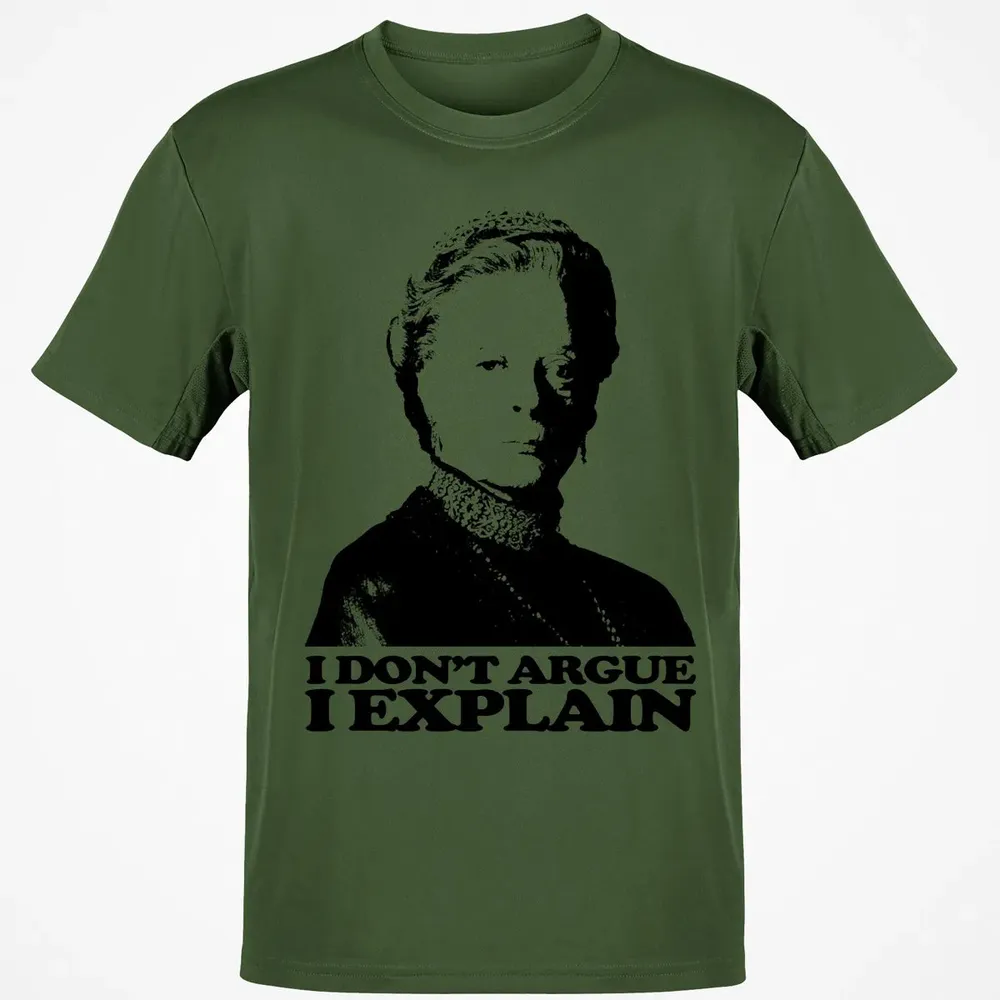 I Dont Argue I Explain Classic Unisex T-Shirt - 7