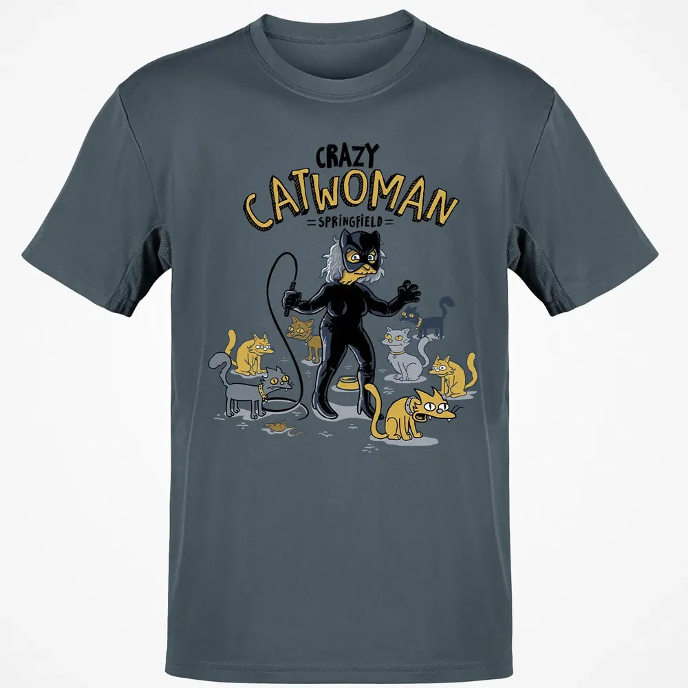 Crazy Catwoman Classic Unisex T-Shirt - 4