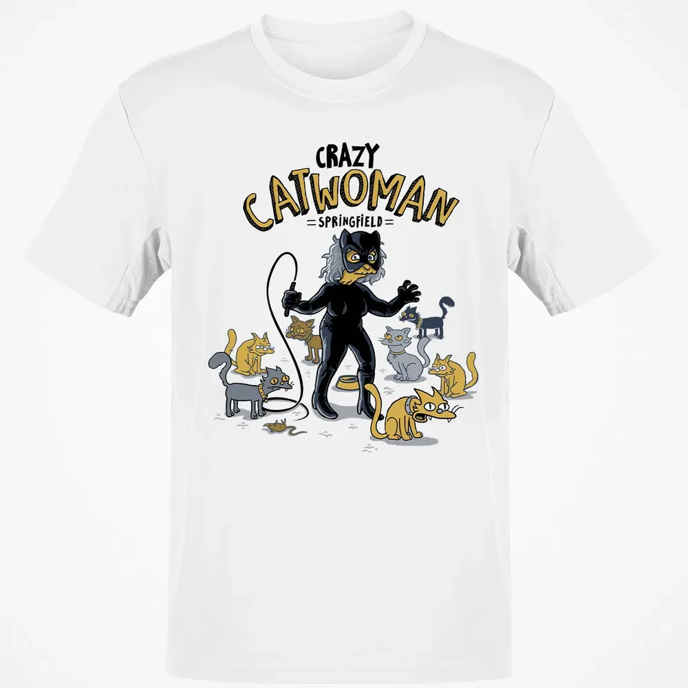 Crazy Catwoman Classic Unisex T-Shirt - 13