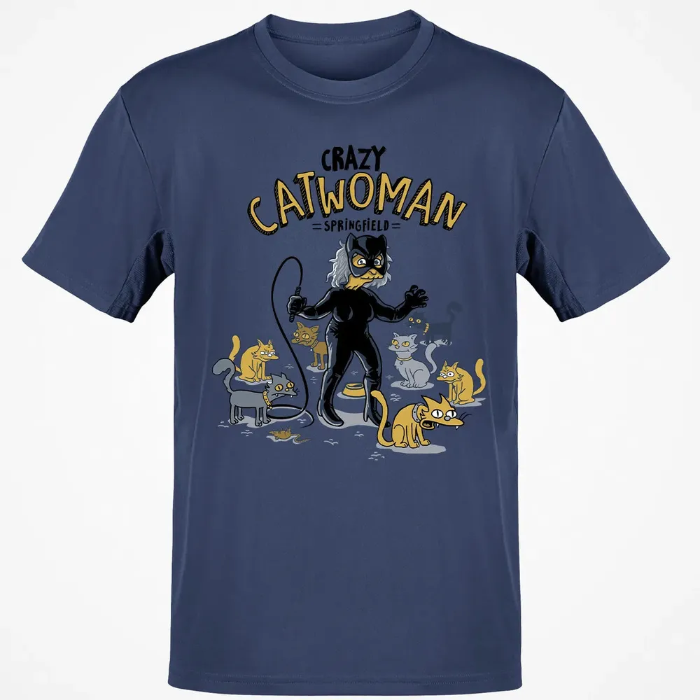 Crazy Catwoman Classic Unisex T-Shirt - 8