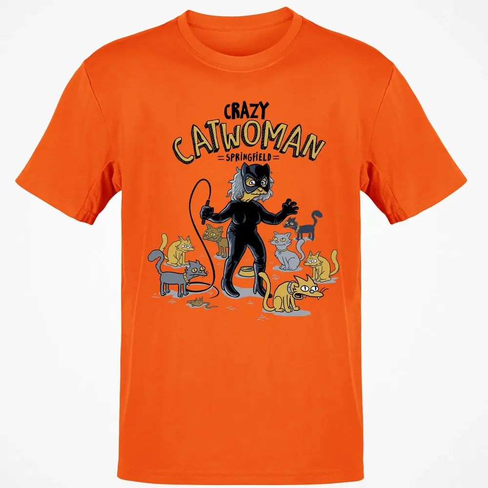 Crazy Catwoman Classic Unisex T-Shirt - 9