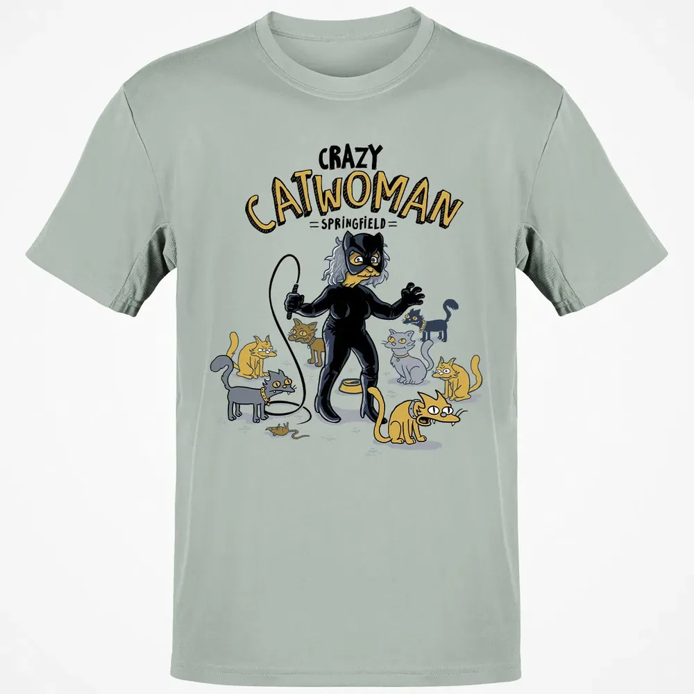 Crazy Catwoman Classic Unisex T-Shirt - 3