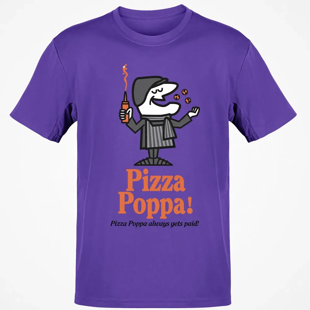 Pizza Poppa Classic Unisex T-Shirt - 10