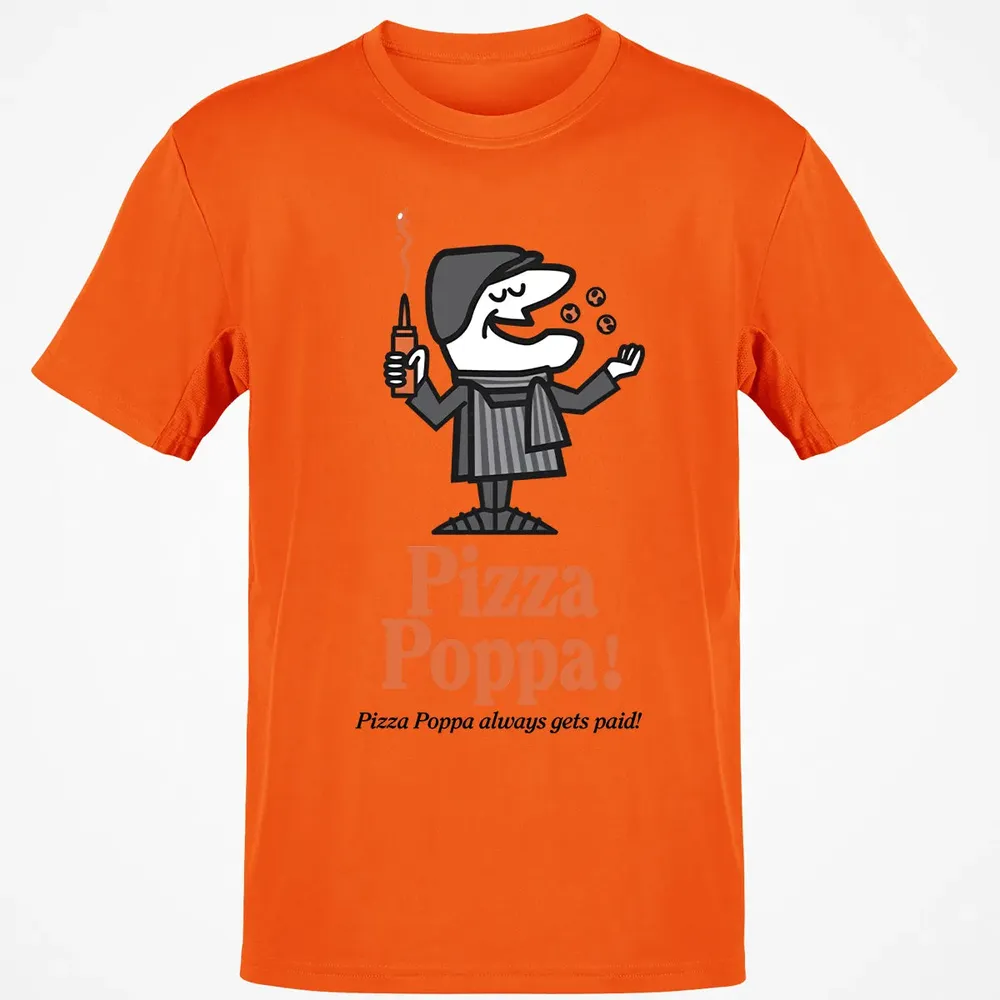 Pizza Poppa Classic Unisex T-Shirt - 9