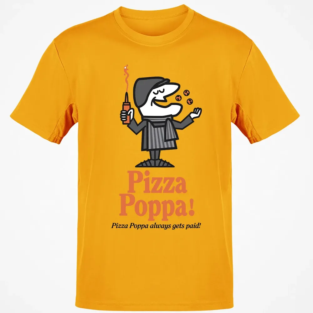 Pizza Poppa Classic Unisex T-Shirt - 5