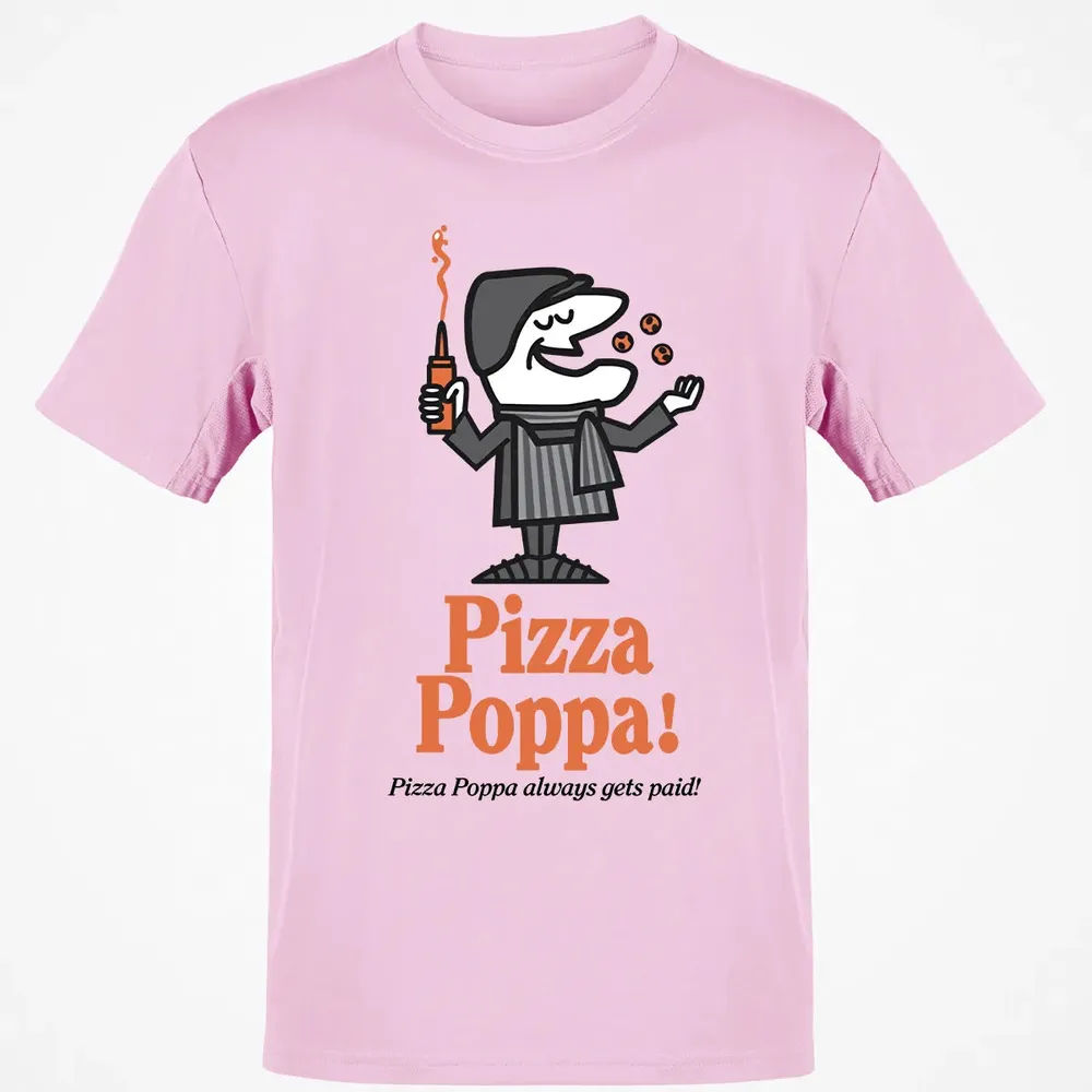 Pizza Poppa Classic Unisex T-Shirt - 6