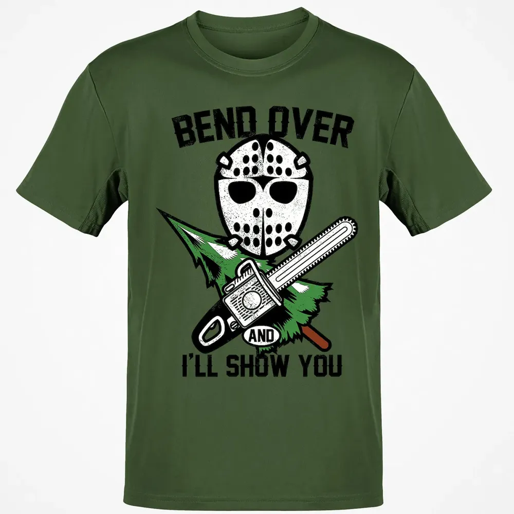 Bend Over and I Show You Classic Unisex T-Shirt - 7