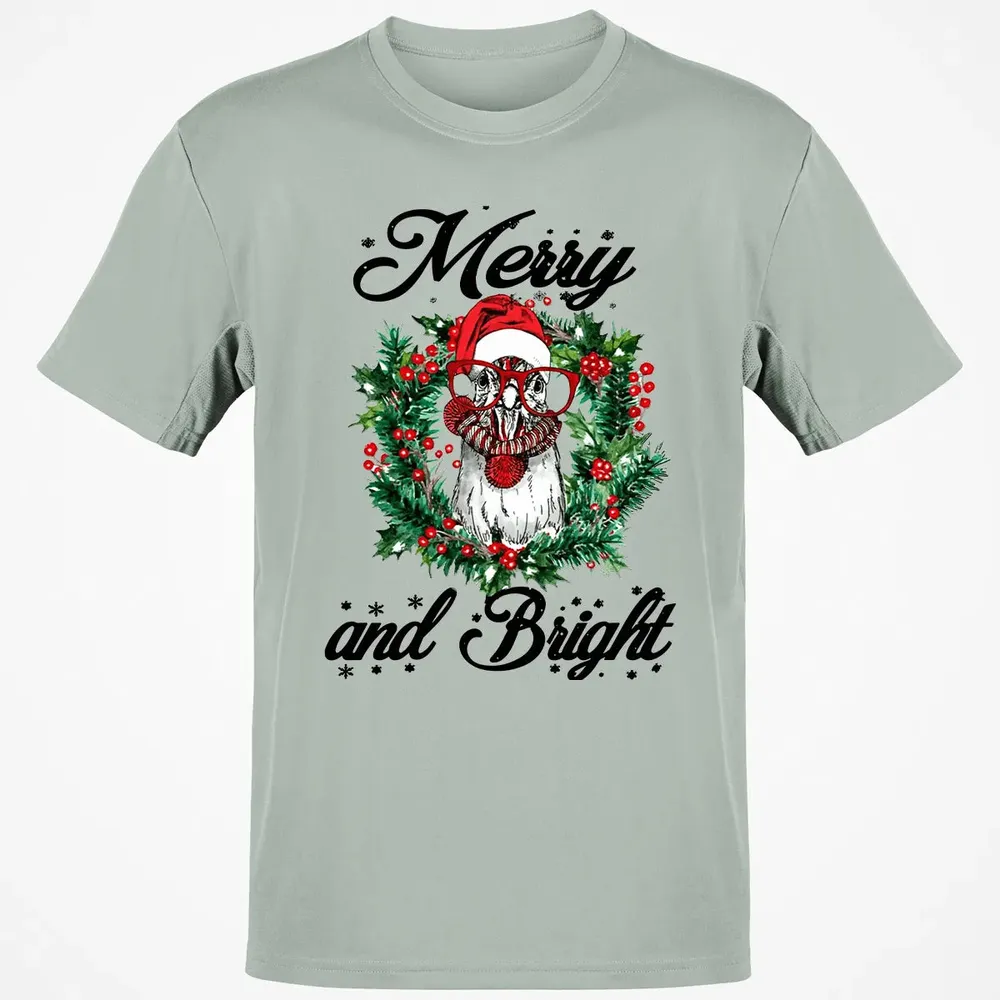 Merry and Bright Classic Unisex T-Shirt - 3