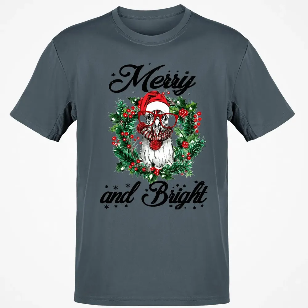 Merry and Bright Classic Unisex T-Shirt - 4