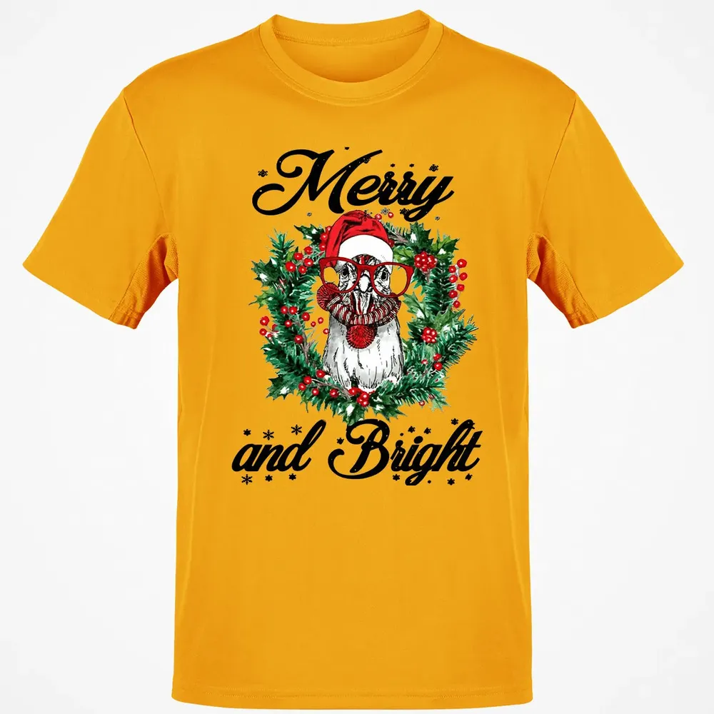 Merry and Bright Classic Unisex T-Shirt - 5