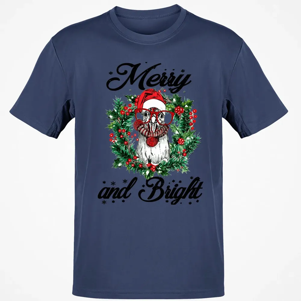 Merry and Bright Classic Unisex T-Shirt - 8