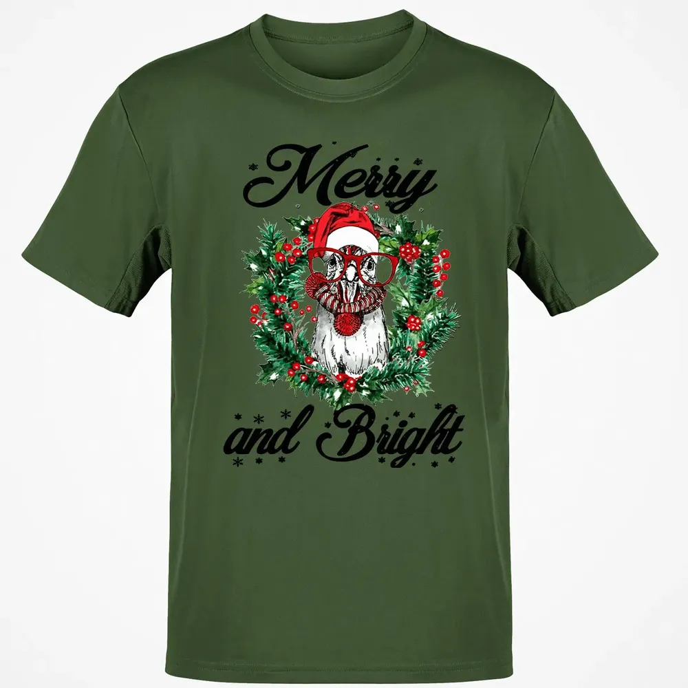Merry and Bright Classic Unisex T-Shirt - 7