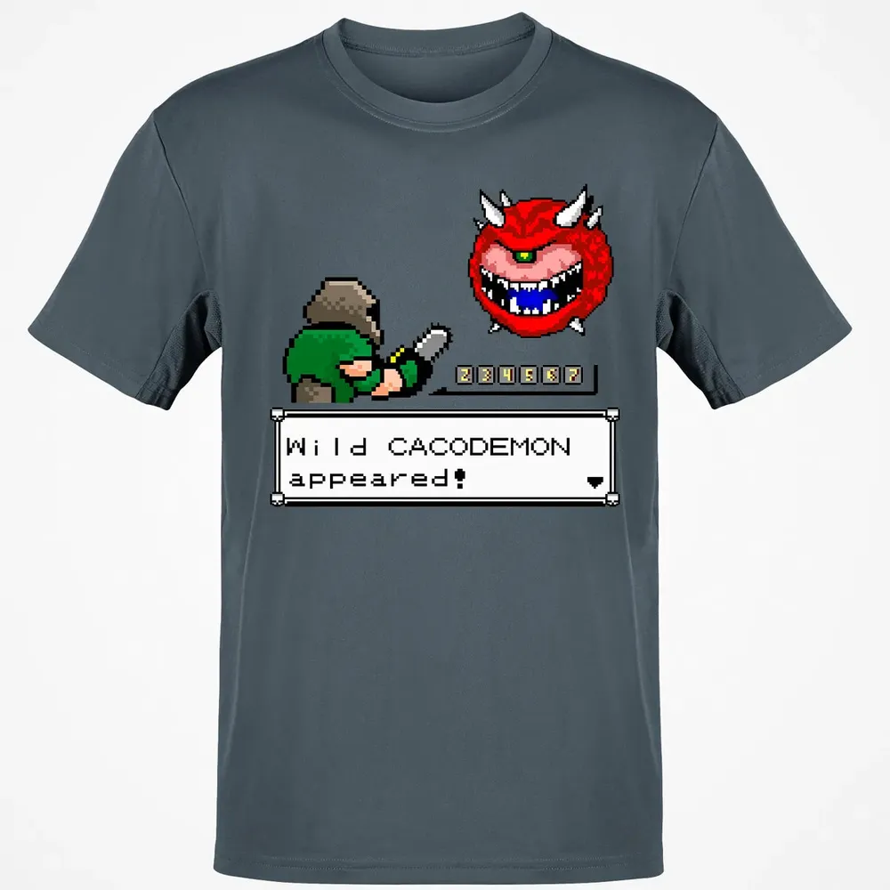 Wild Cacodemon Appeared Classic Unisex T-Shirt - 4