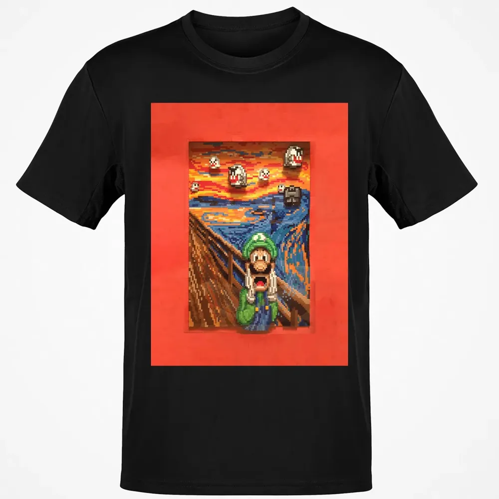 Scream Mario Classic Unisex T-Shirt - 2
