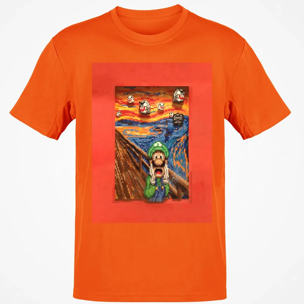 Scream Mario Classic Unisex T-Shirt - 9