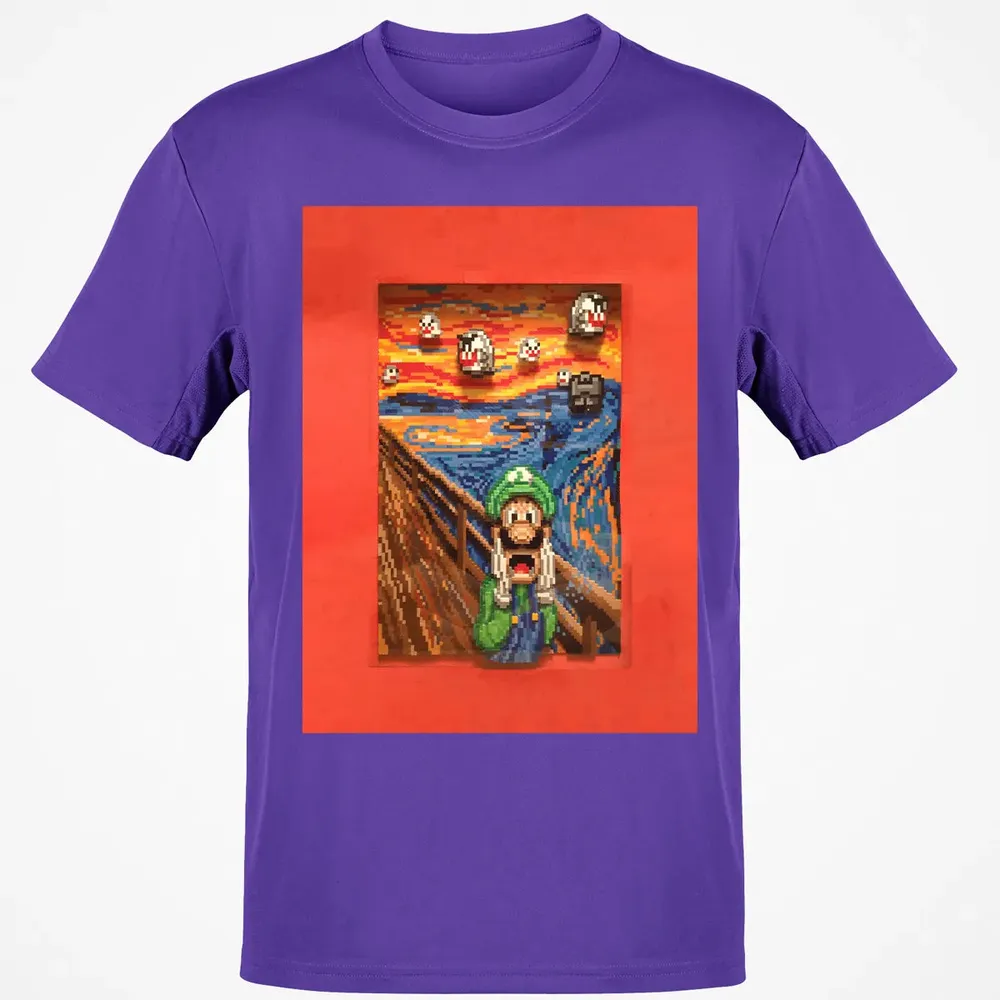 Scream Mario Classic Unisex T-Shirt - 10