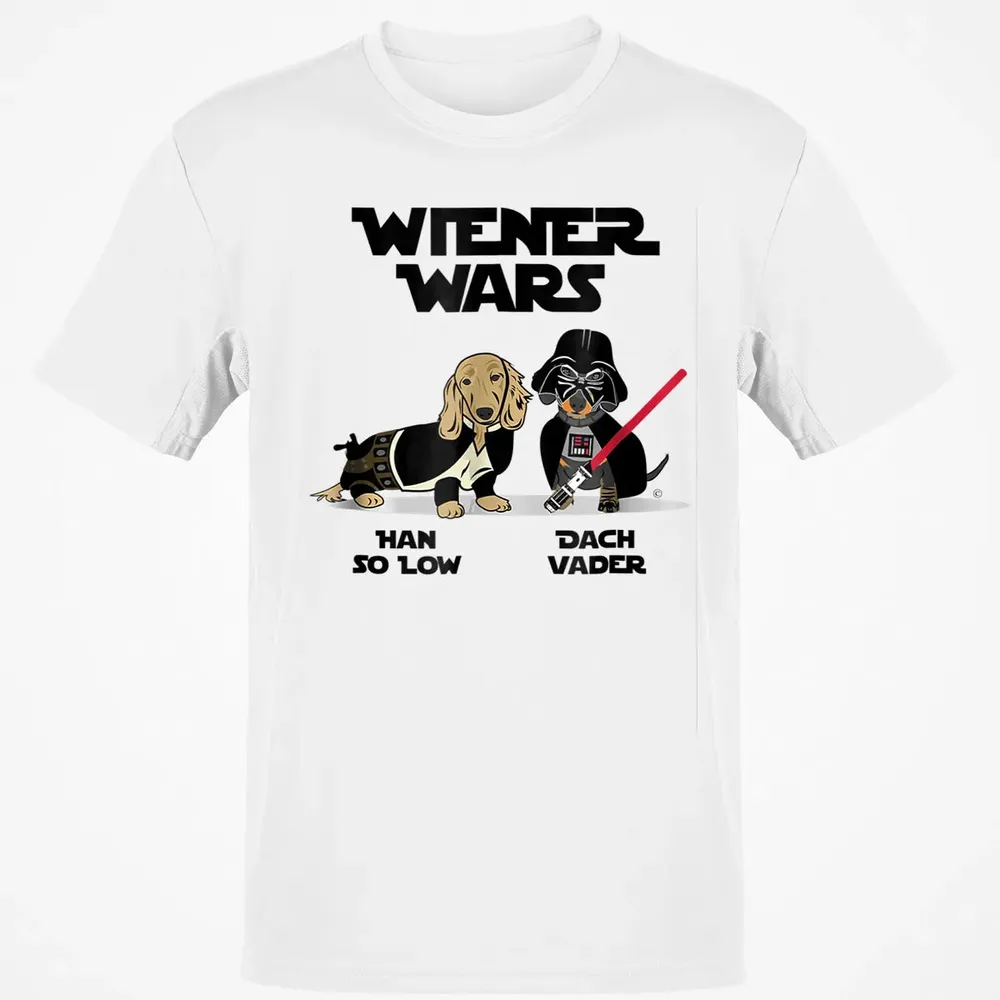Wiener Wars Funny Dachshund Classic Unisex T-Shirt - 13