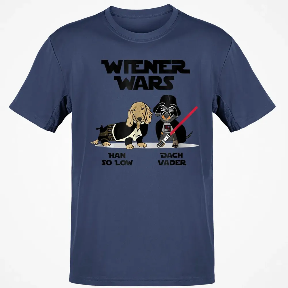 Wiener Wars Funny Dachshund Classic Unisex T-Shirt - 8