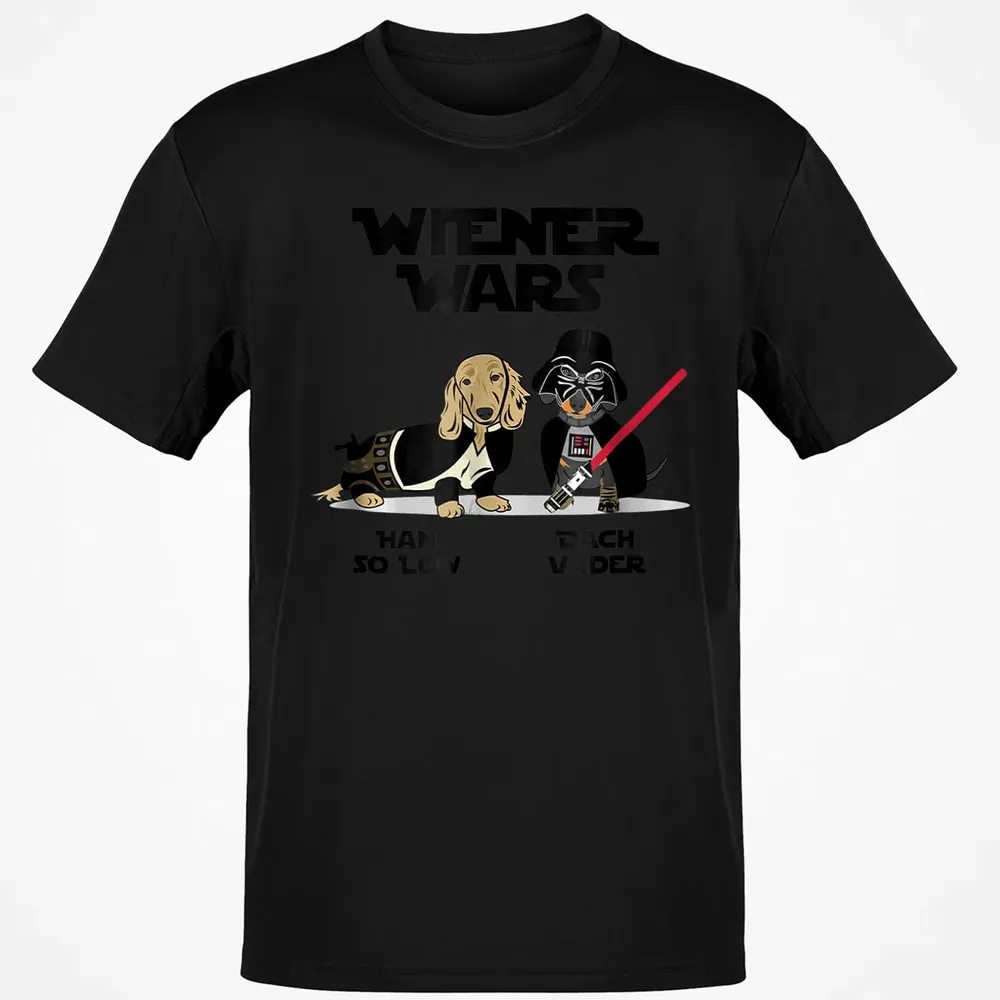 Wiener Wars Funny Dachshund Classic Unisex T-Shirt - 2