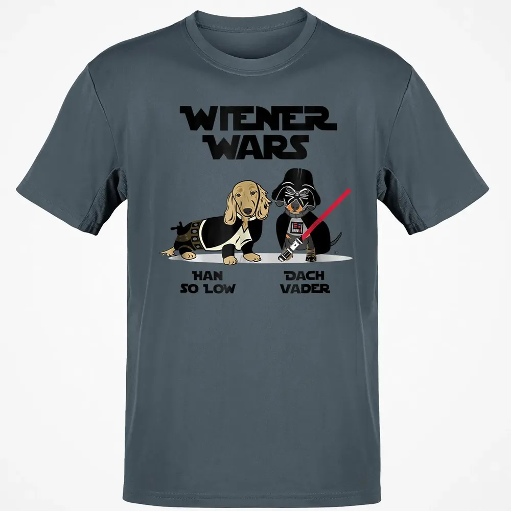 Wiener Wars Funny Dachshund Classic Unisex T-Shirt - 4