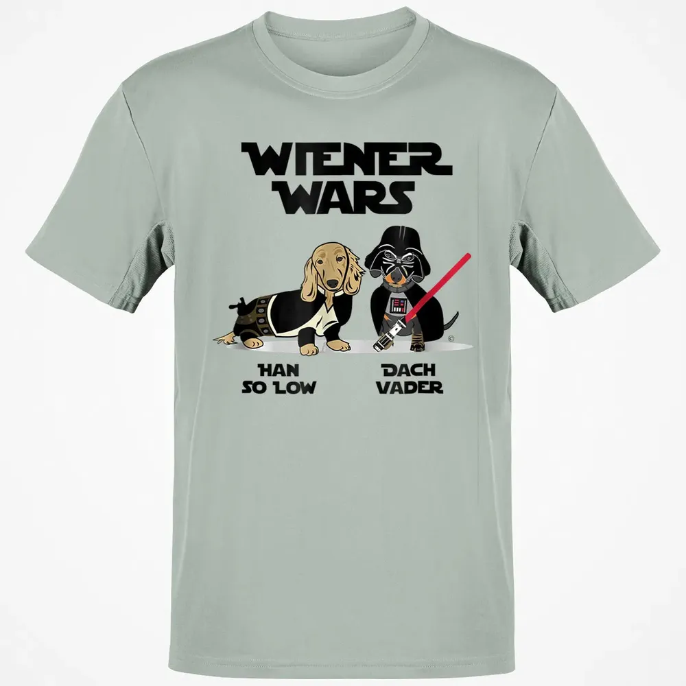 Wiener Wars Funny Dachshund Classic Unisex T-Shirt - 3