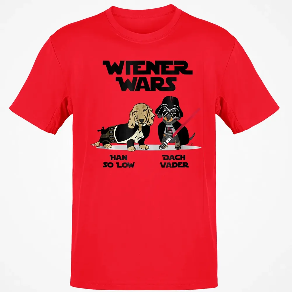 Wiener Wars Funny Dachshund Classic Unisex T-Shirt - 11