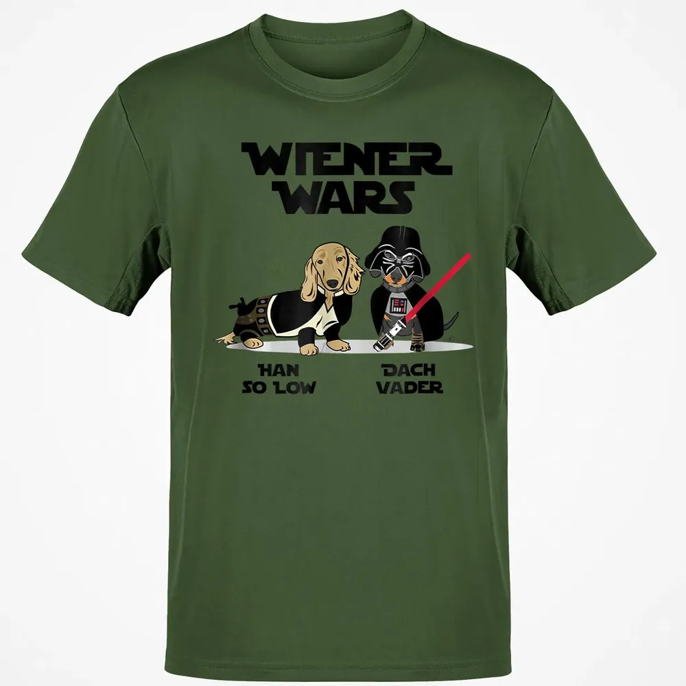 Wiener Wars Funny Dachshund Classic Unisex T-Shirt - 7