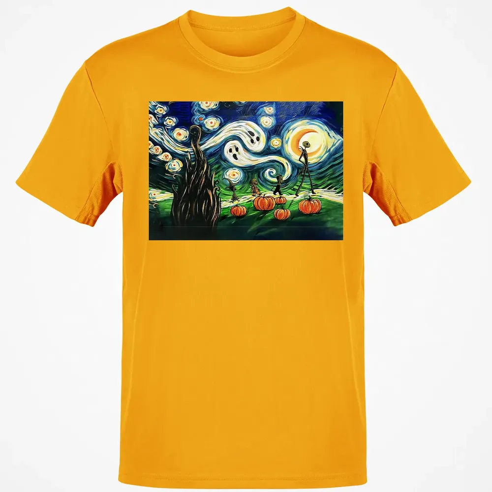 Starry Night Before Christmas Classic Unisex T-Shirt - 5