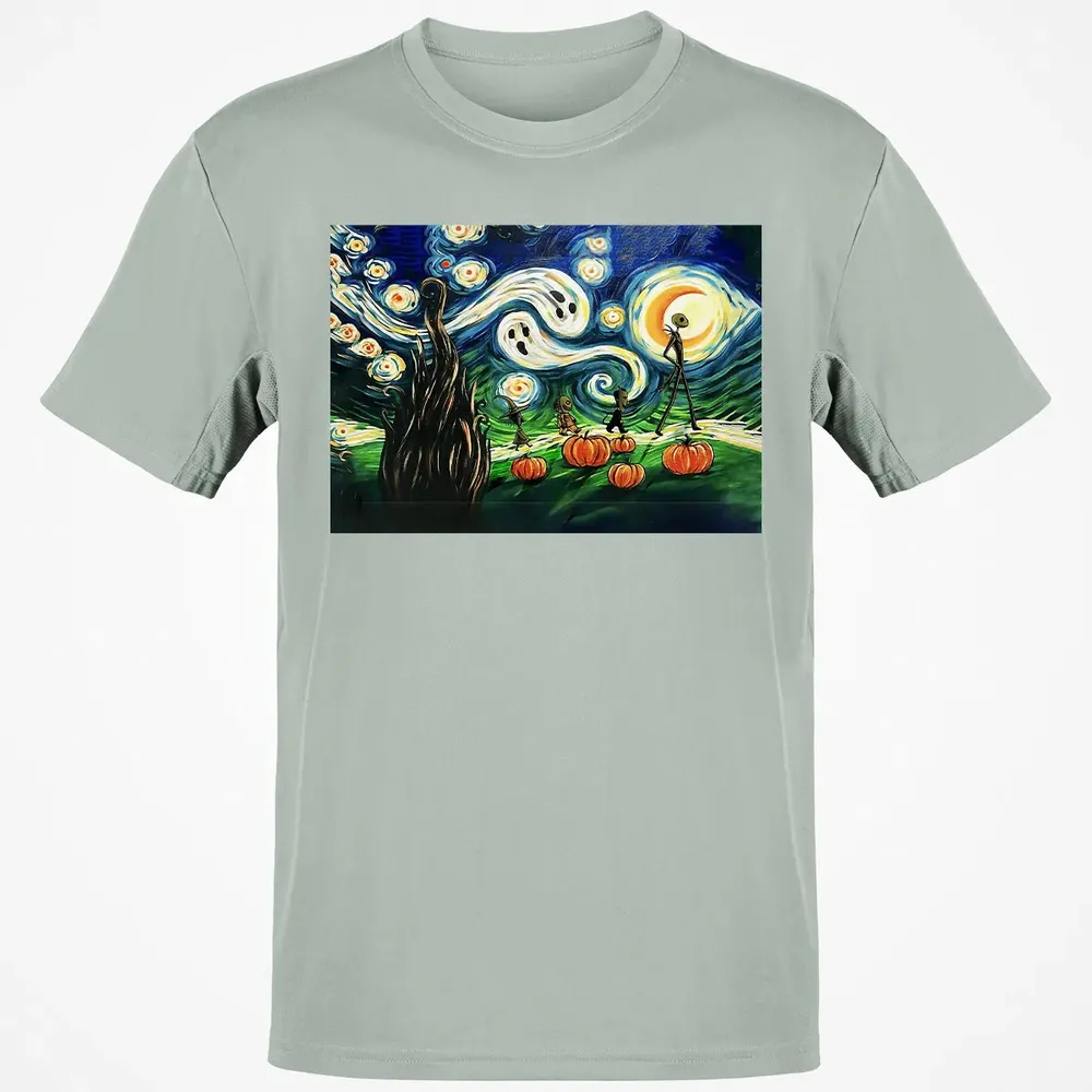 Starry Night Before Christmas Classic Unisex T-Shirt - 3