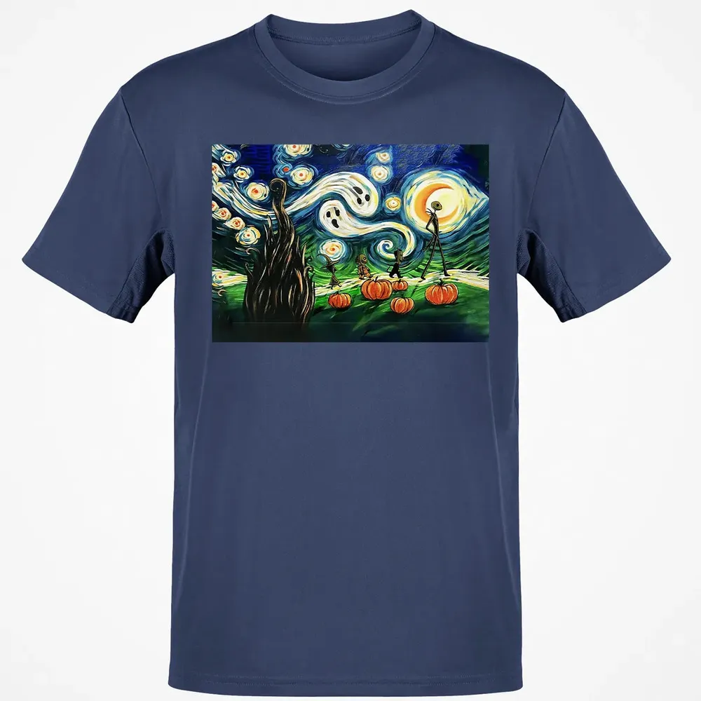 Starry Night Before Christmas Classic Unisex T-Shirt - 8